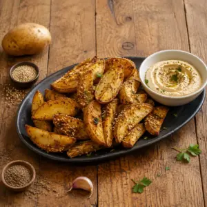 Crispy Sesame Cumin Wedges
