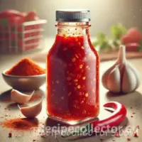 Hawaiian chili pepper water made with rice vinegar, garlic, brown sugar and sambal chilli