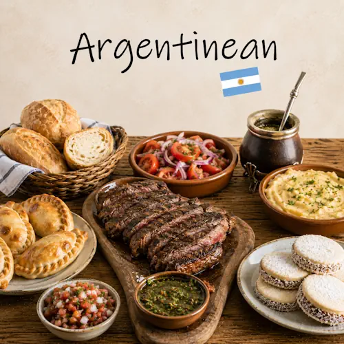 Argentinean recipes featuring grilled meats barbecue and traditional Argentine cuisine
